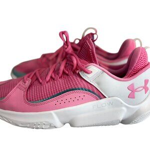 Under Armour Flow FUTR X 3 - Pink/White Athletic Sneakers/Shoes US 11.5 M-13 W